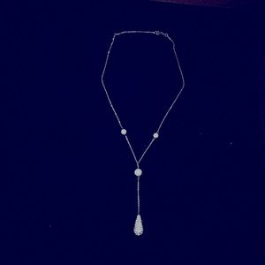 Tear drop necklace.